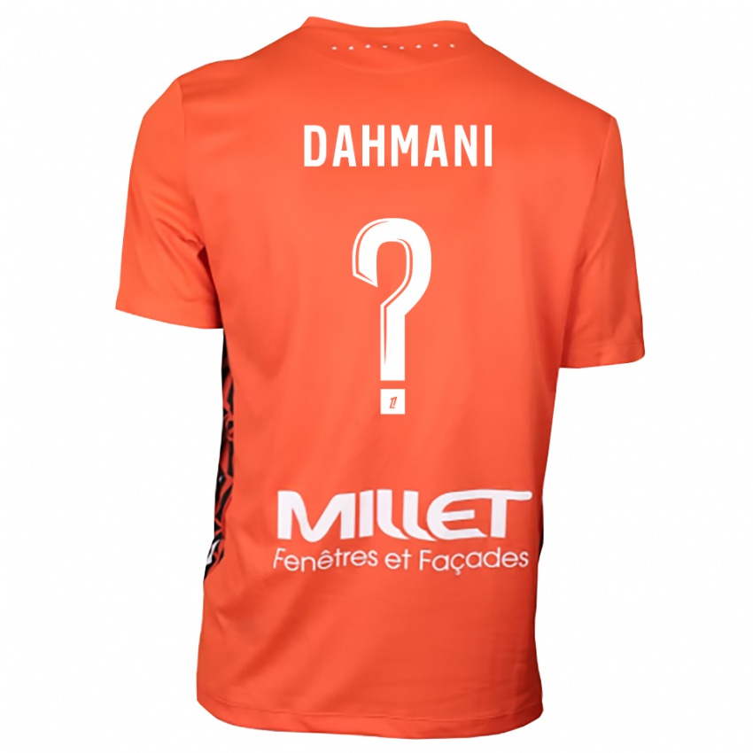 נשים Waël Dahmani #0 כתום לבן חולצת שוער 2025/26 חולצה קצרה