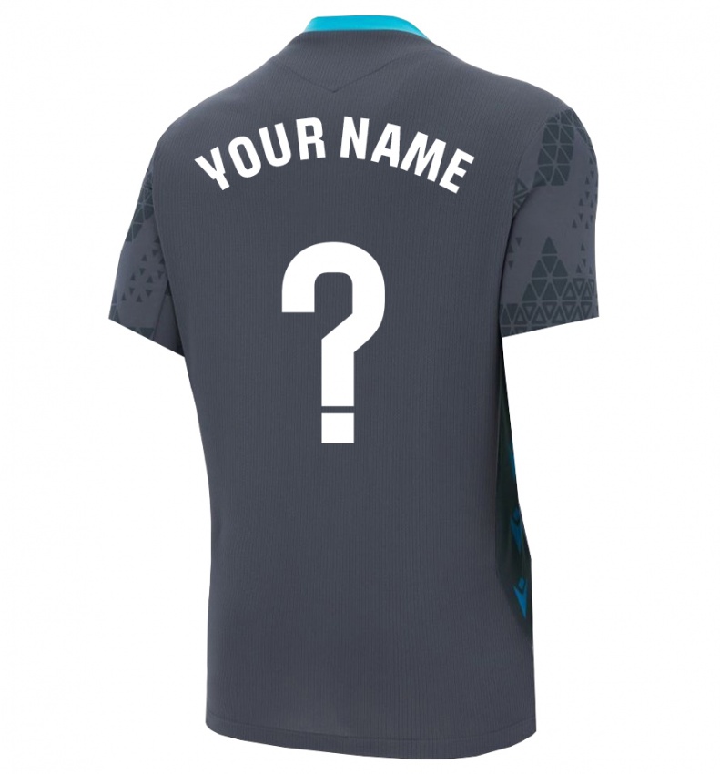 נשים אלמריה אפור כהה שחור חולצת שוער 2025/26 חולצה קצרה