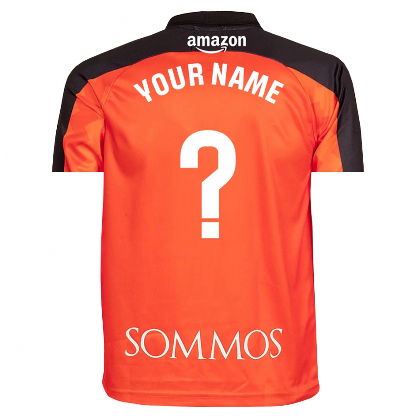 נשים הואסקה כתום שחור חולצת שוער 2025/26 חולצה קצרה