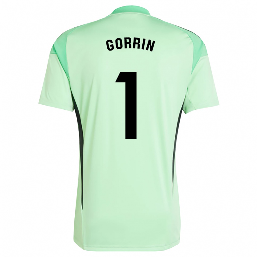 נשים אלחנדרו גרסיה גורין #1 ירוק בהיר שחור חולצת שוער 2025/26 חולצה קצרה