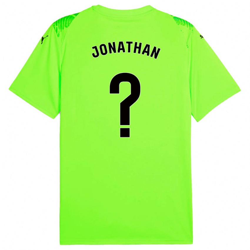 נשים Jonathan Sánchez #0 ירוק דשא חולצת שוער 2025/26 חולצה קצרה