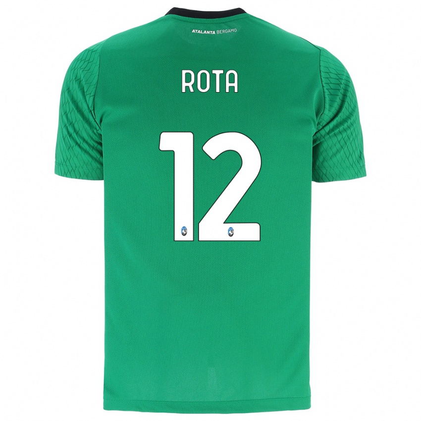 נשים ניקולו רוטה #12 ירוק אזמרגד חולצת שוער 2025/26 חולצה קצרה