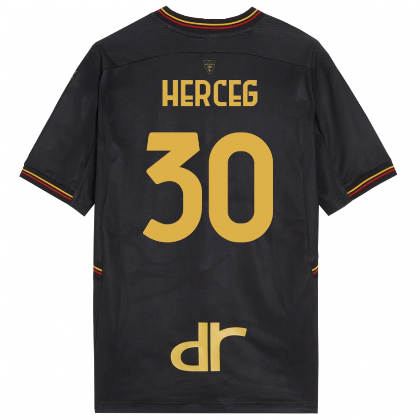 נשים לוברו הרצג #30 שחור חום חולצת שוער 2025/26 חולצה קצרה