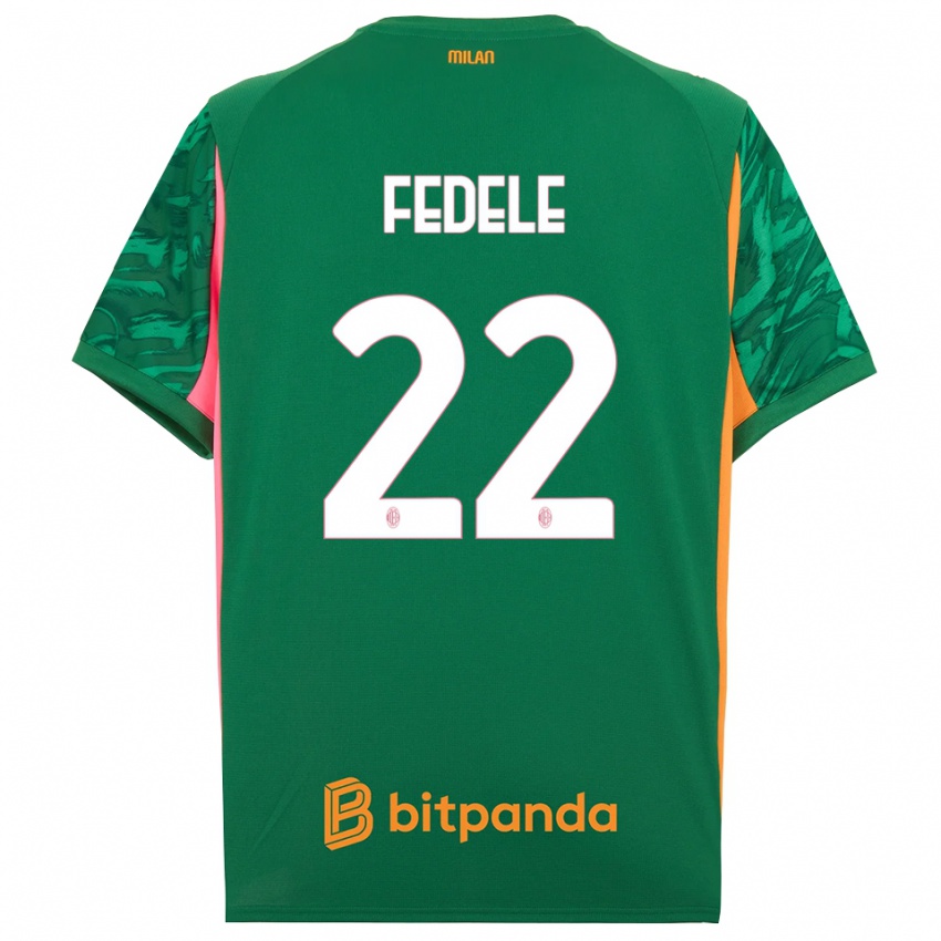 נשים נעמי פדל #22 ורוד כתום ירוק חולצת שוער 2025/26 חולצה קצרה