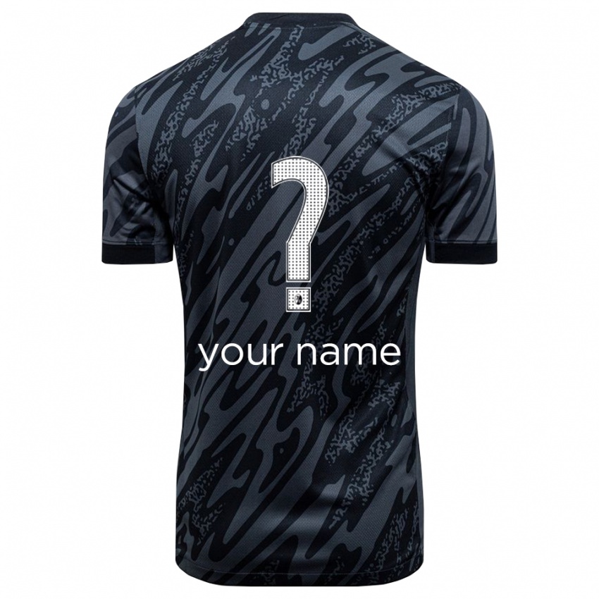 נשים פרייבורג שחור לבן חולצת שוער 2025/26 חולצה קצרה