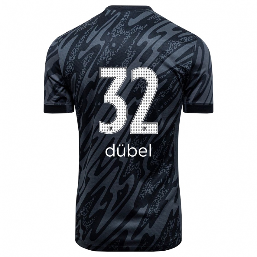 נשים שרה-ליזה דובל #32 שחור לבן חולצת שוער 2025/26 חולצה קצרה