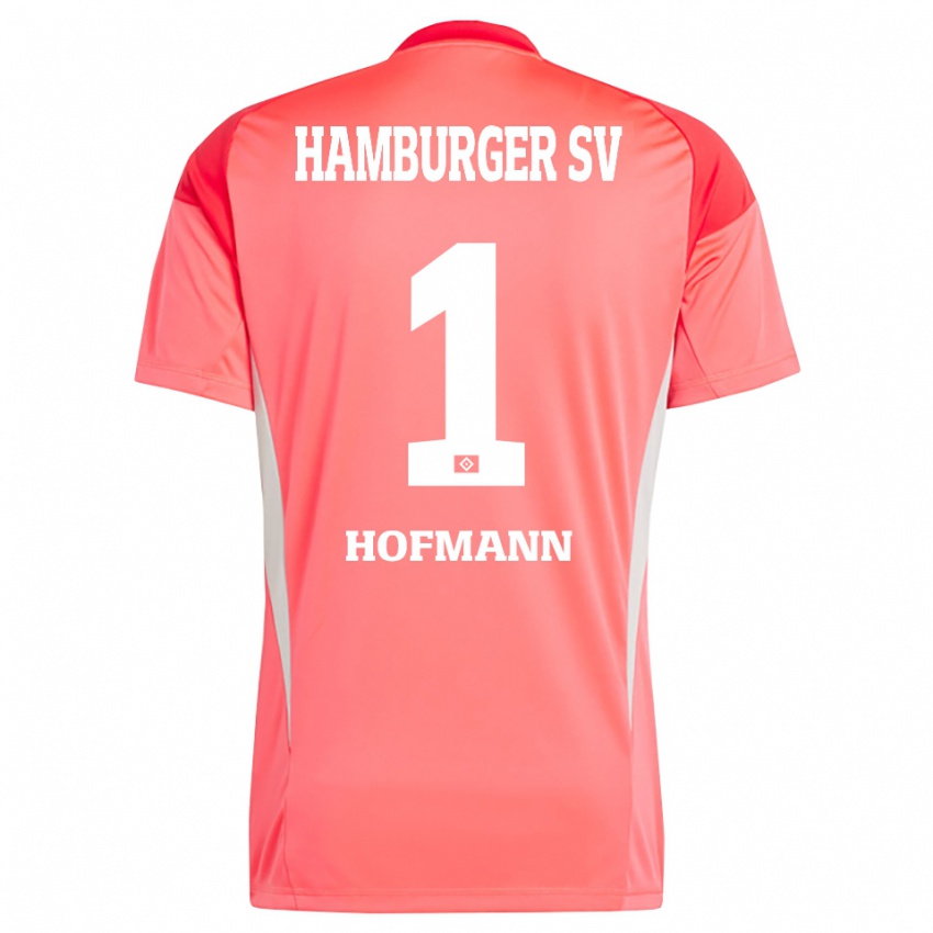 נשים Tobias Hofmann #1 כתום אדום חולצת שוער 2025/26 חולצה קצרה