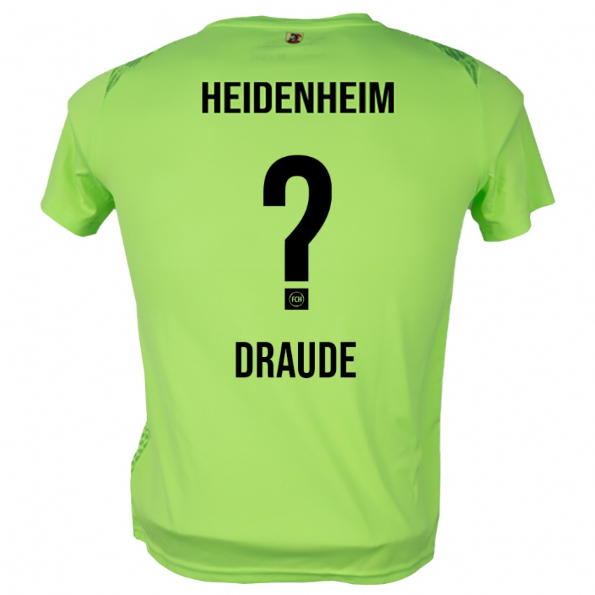 נשים Michel Draude #0 ירוק בהיר חולצת שוער 2025/26 חולצה קצרה