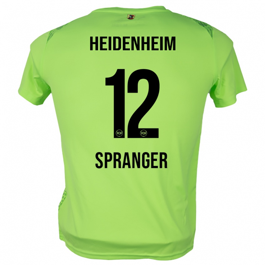 נשים לוק שפרנגר #12 ירוק בהיר חולצת שוער 2025/26 חולצה קצרה