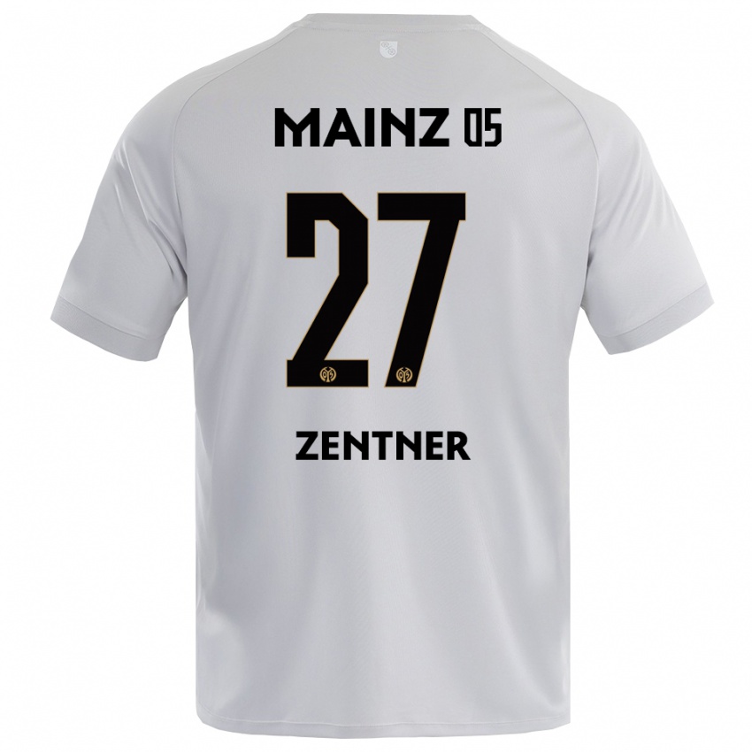 נשים רובין צנטנר #27 כחול אפור בהיר חולצת שוער 2025/26 חולצה קצרה