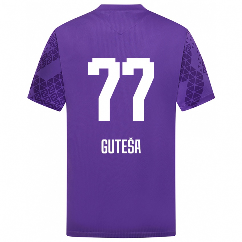 נשים איוואן גוטשה #77 לבן אינדיגו חולצת שוער 2025/26 חולצה קצרה