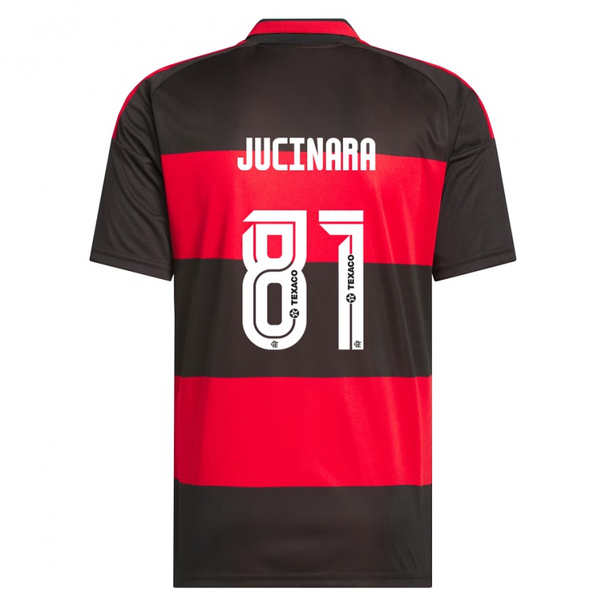 ילדים ז'וסינרה #81 אדום שחור לבן ג'רזי ביתית 2026/27 חולצה קצרה