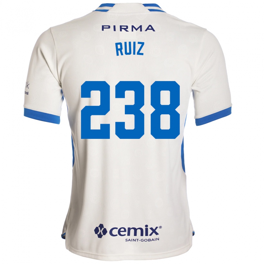 ילדים אבל רואיס #238 לבן כחול אדום הרחק ג'רזי 2026/27 חולצה קצרה