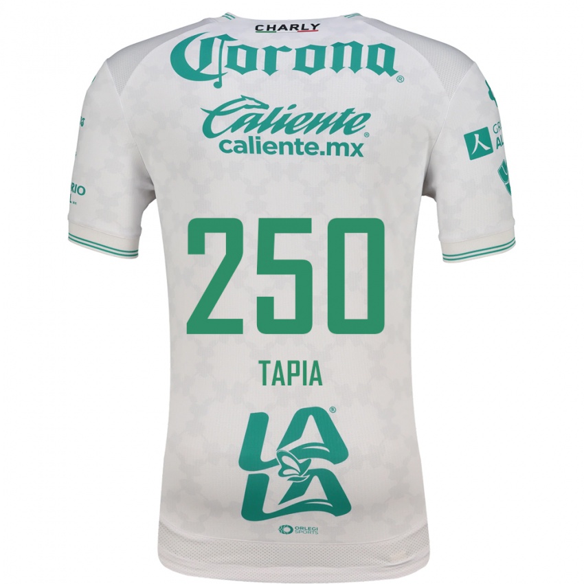 ילדים Alex Tapia #250 ירוק בהיר לבן הרחק ג'רזי 2026/27 חולצה קצרה