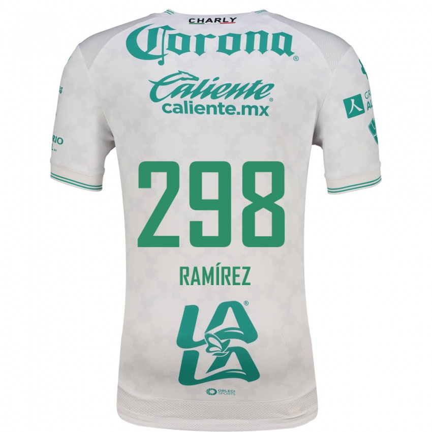 ילדים Ángel Ramírez #298 ירוק בהיר לבן הרחק ג'רזי 2026/27 חולצה קצרה