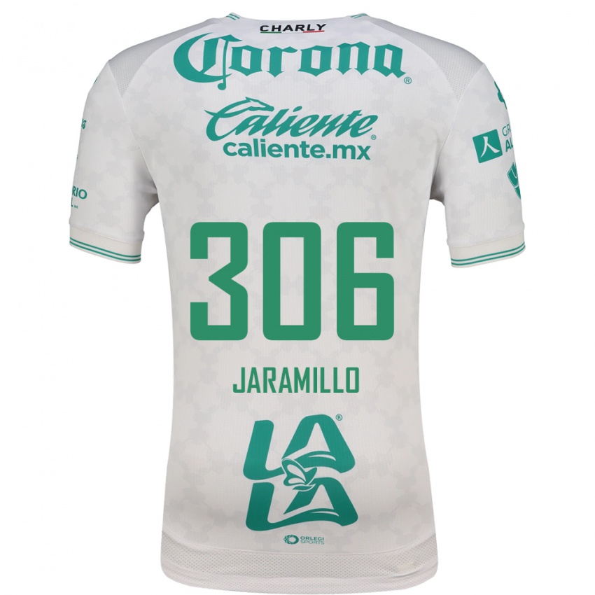 ילדים Mario Jaramillo #306 ירוק בהיר לבן הרחק ג'רזי 2026/27 חולצה קצרה