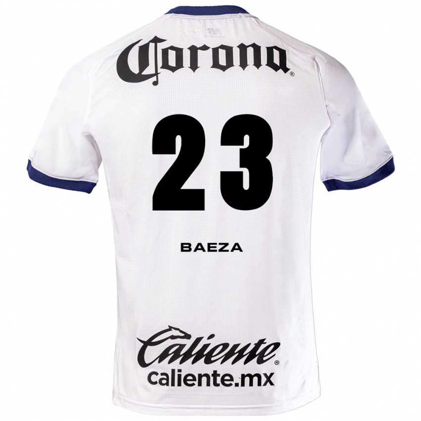 ילדים קלאודיו באאסה #23 לבן כחול שחור הרחק ג'רזי 2026/27 חולצה קצרה