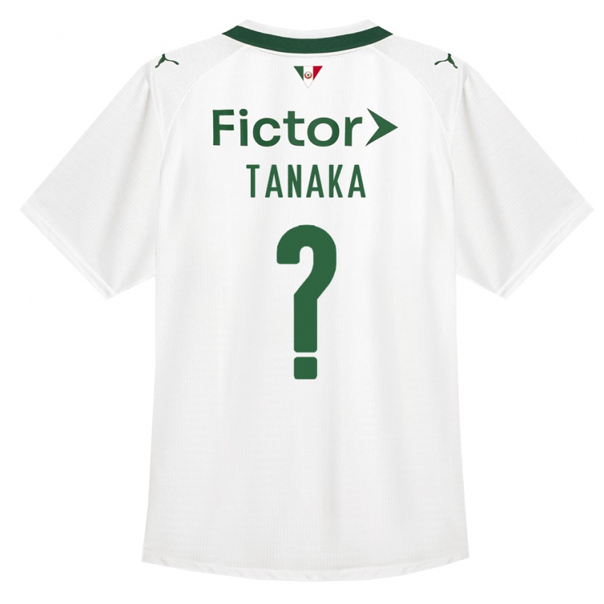 ילדים Gabriel Tanaka #0 ירוק לבן הרחק ג'רזי 2026/27 חולצה קצרה