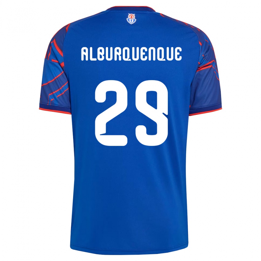 גברים José Alburquenque #29 כחול מלכותי אדום ג'רזי ביתית 2026/27 חולצה קצרה