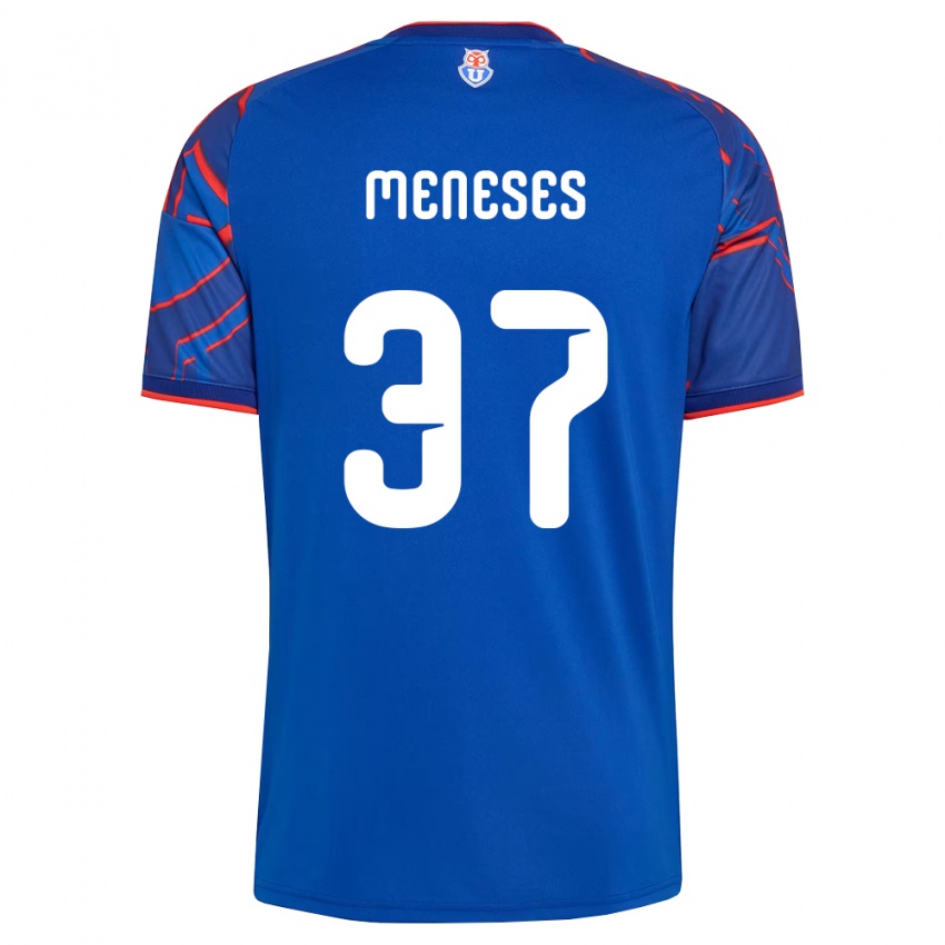 גברים Tomás Meneses #37 כחול מלכותי אדום ג'רזי ביתית 2026/27 חולצה קצרה