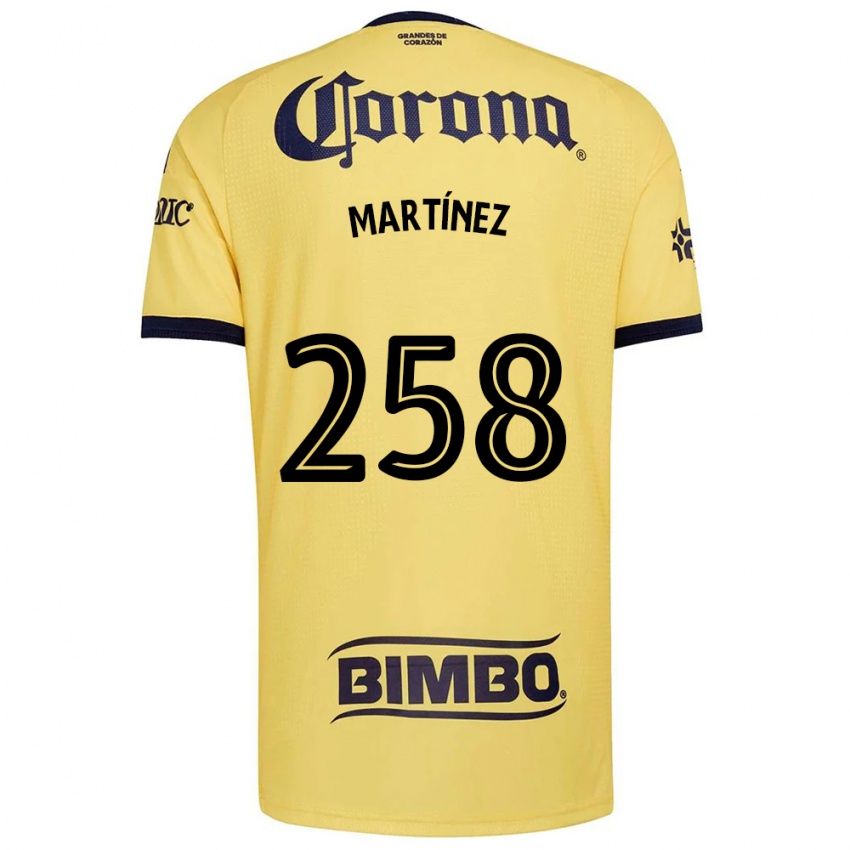 גברים Jorge Martínez #258 צהוב אדום שחור ג'רזי ביתית 2026/27 חולצה קצרה