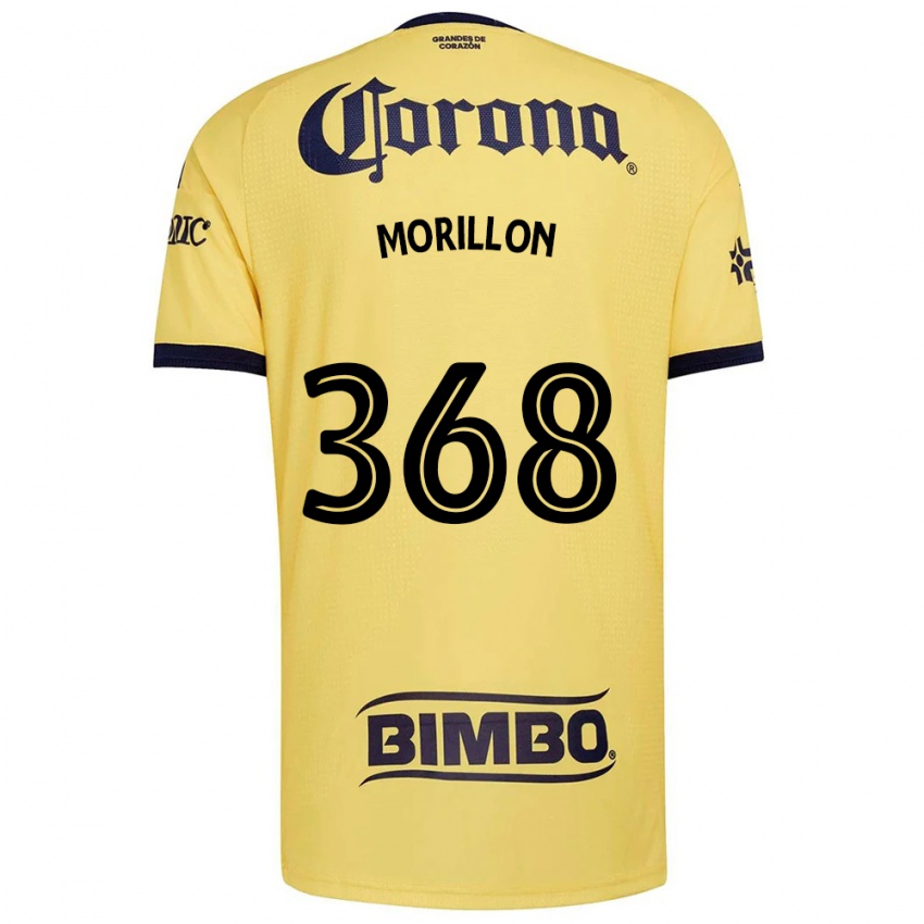 גברים José Morillon #368 צהוב אדום שחור ג'רזי ביתית 2026/27 חולצה קצרה