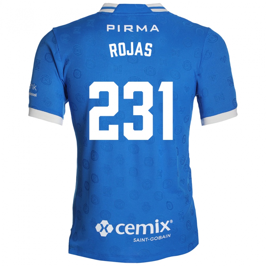 גברים Ramiro Rojas #231 כחול לבן אדום ג'רזי ביתית 2026/27 חולצה קצרה