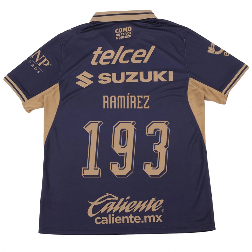 גברים Dennis Ramírez #193 סגול חום ג'רזי ביתית 2026/27 חולצה קצרה