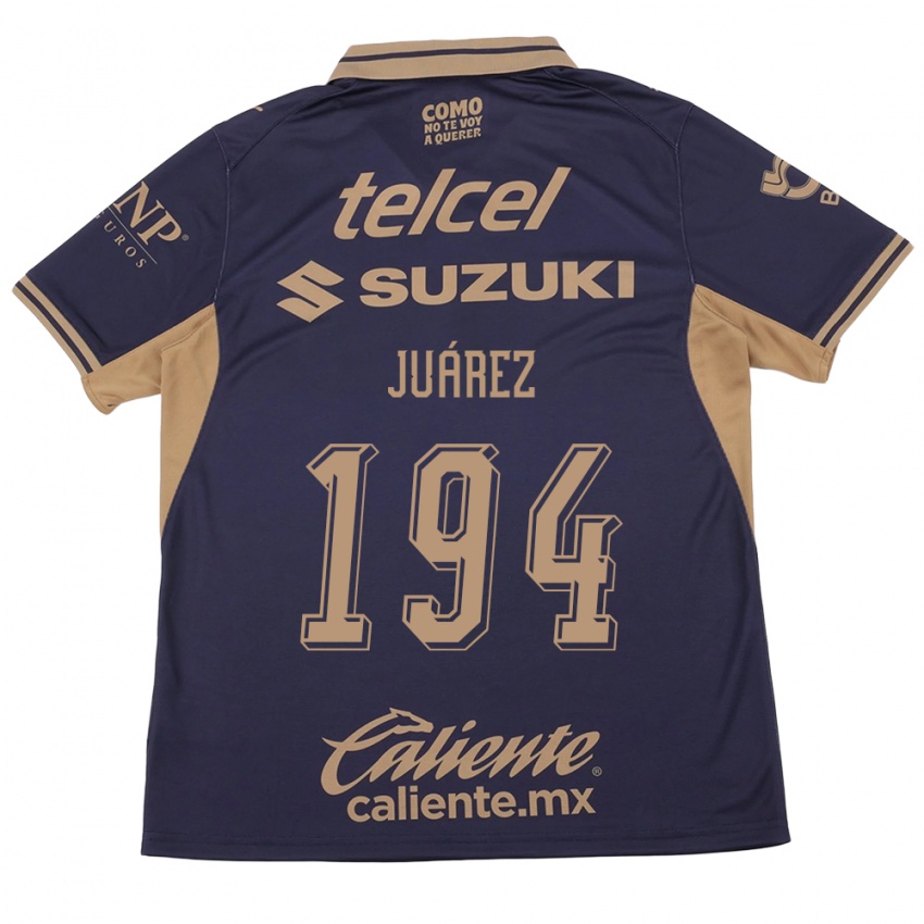 גברים Alejandro Juárez #194 סגול חום ג'רזי ביתית 2026/27 חולצה קצרה