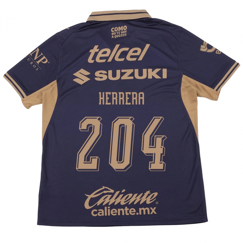 גברים José Herrera #204 סגול חום ג'רזי ביתית 2026/27 חולצה קצרה