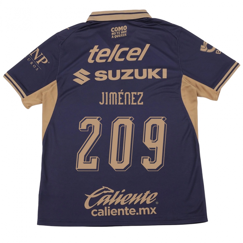 גברים Norberto Jiménez #209 סגול חום ג'רזי ביתית 2026/27 חולצה קצרה
