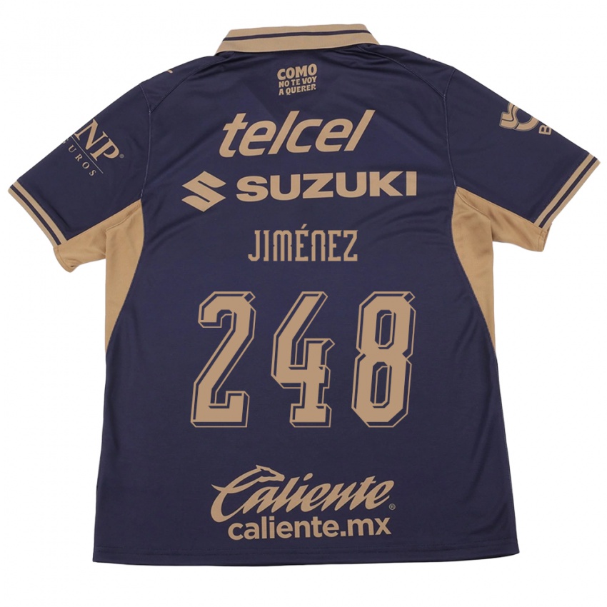 גברים Iker Jiménez #248 סגול חום ג'רזי ביתית 2026/27 חולצה קצרה