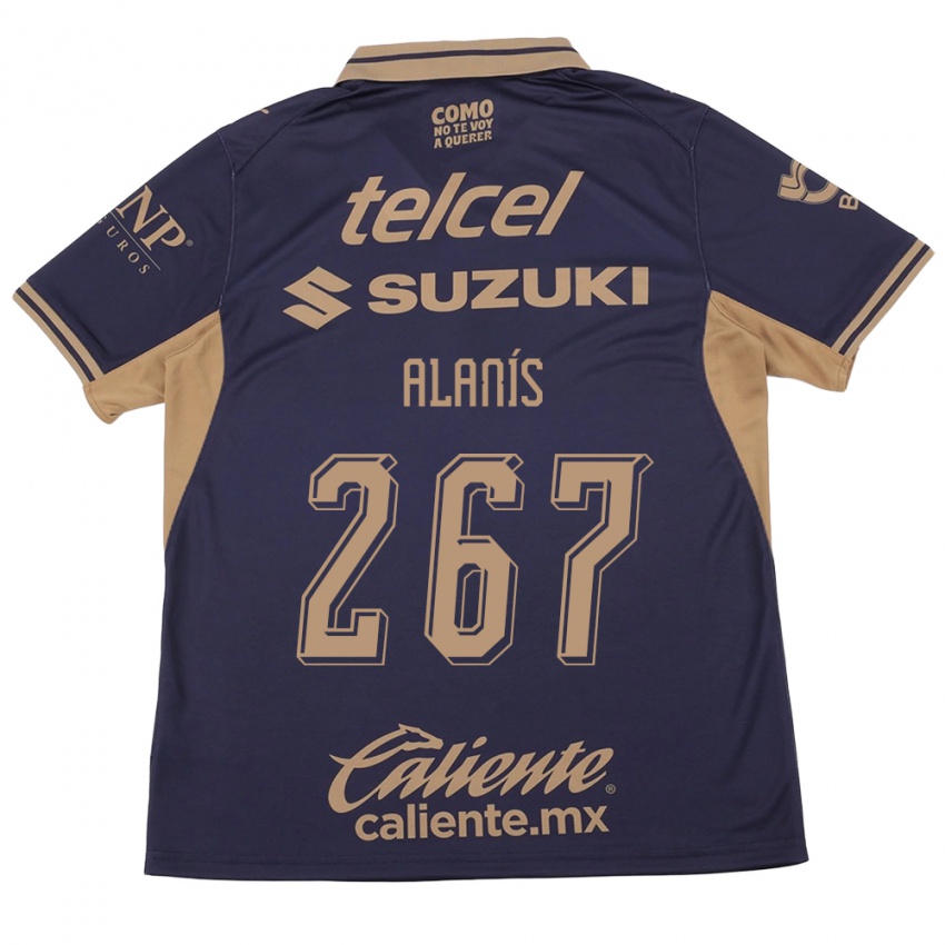 גברים Whittingham Alanís #267 סגול חום ג'רזי ביתית 2026/27 חולצה קצרה
