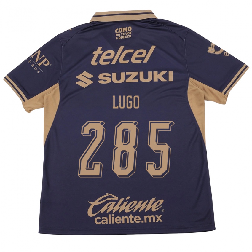 גברים Nicolás Lugo #285 סגול חום ג'רזי ביתית 2026/27 חולצה קצרה