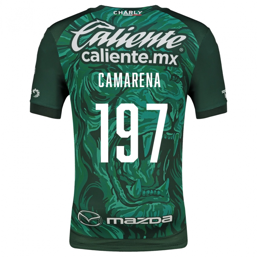 גברים Gael Camarena #197 ירוק שחור ג'רזי ביתית 2026/27 חולצה קצרה