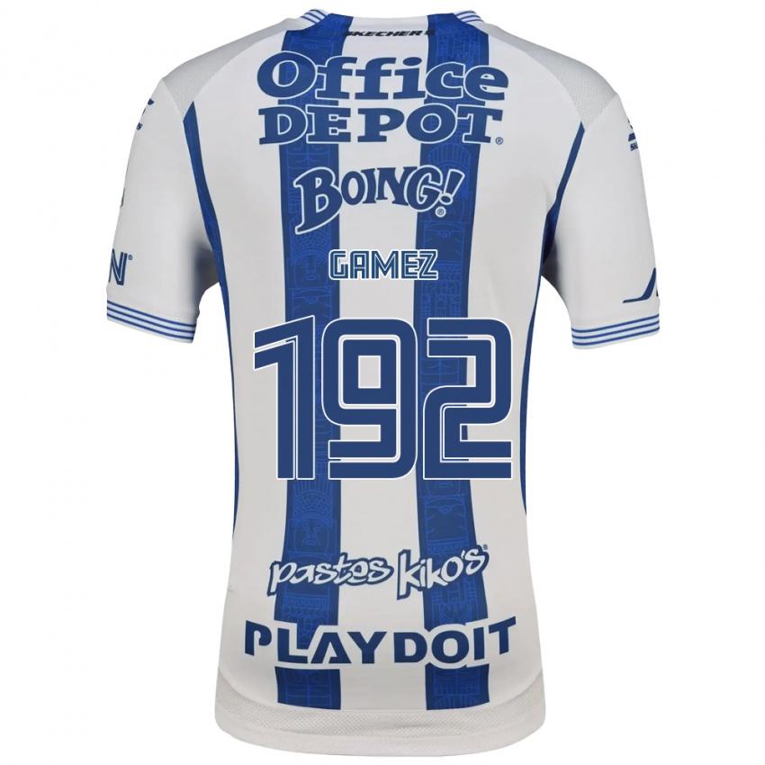 גברים ג'ונתן גיימז #192 לבן כחול צי ג'רזי ביתית 2026/27 חולצה קצרה