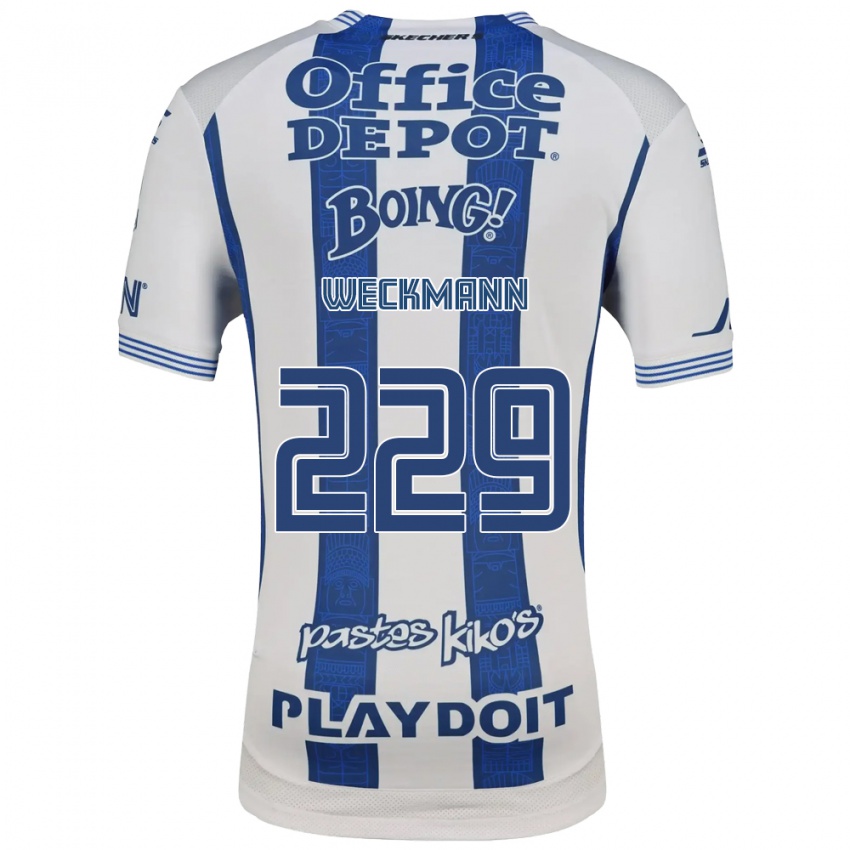 גברים הוגו וקמן #229 לבן כחול צי ג'רזי ביתית 2026/27 חולצה קצרה