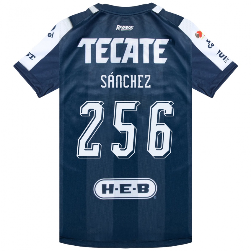 גברים Adán Sánchez #256 כחול דיו לבן אדום ג'רזי ביתית 2026/27 חולצה קצרה
