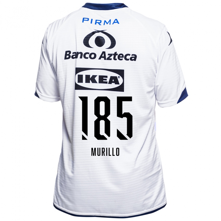 גברים Keoki Murillo #185 לבן שחור כחול ג'רזי ביתית 2026/27 חולצה קצרה