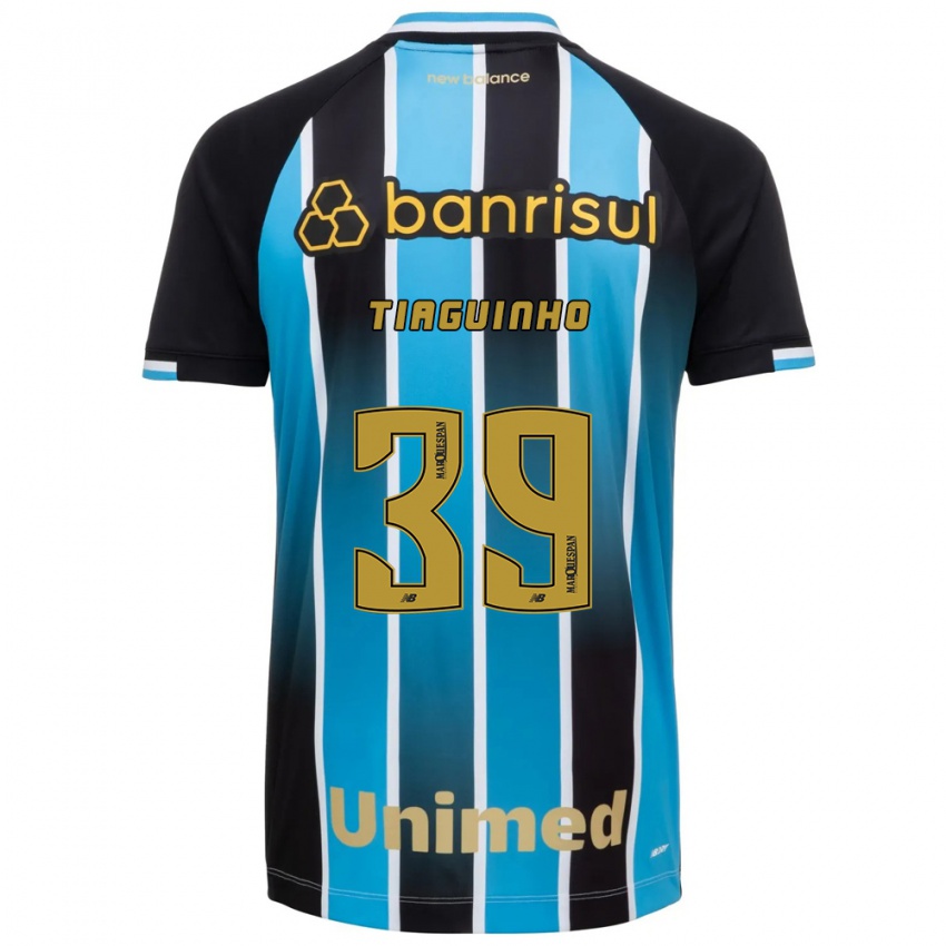 גברים Tiago #39 כחול חום שחור ג'רזי ביתית 2026/27 חולצה קצרה