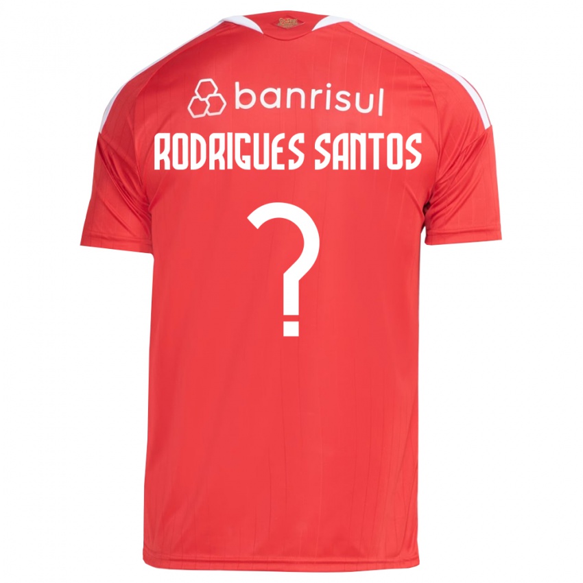 גברים Richard Rodrigues Santos #0 אדום לבן ג'רזי ביתית 2026/27 חולצה קצרה