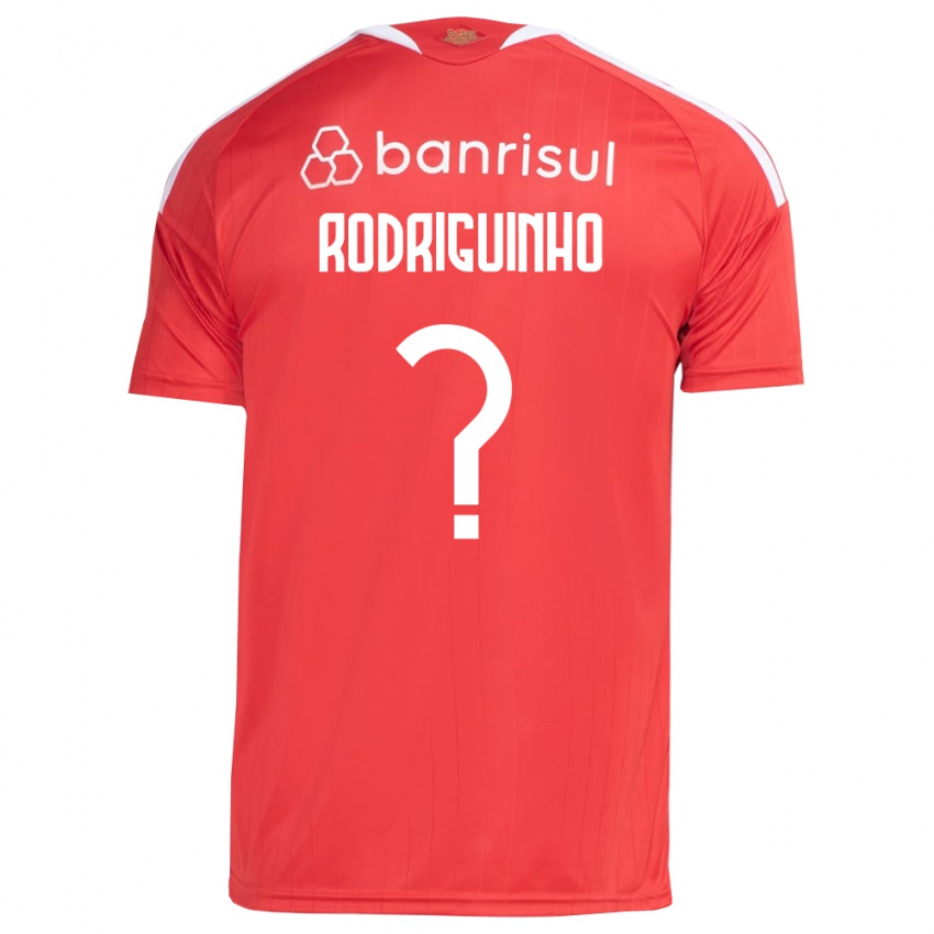 גברים Rodriguinho #0 אדום לבן ג'רזי ביתית 2026/27 חולצה קצרה