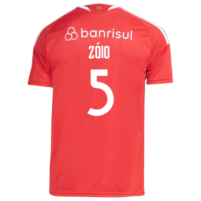 גברים Zóio #5 אדום לבן ג'רזי ביתית 2026/27 חולצה קצרה