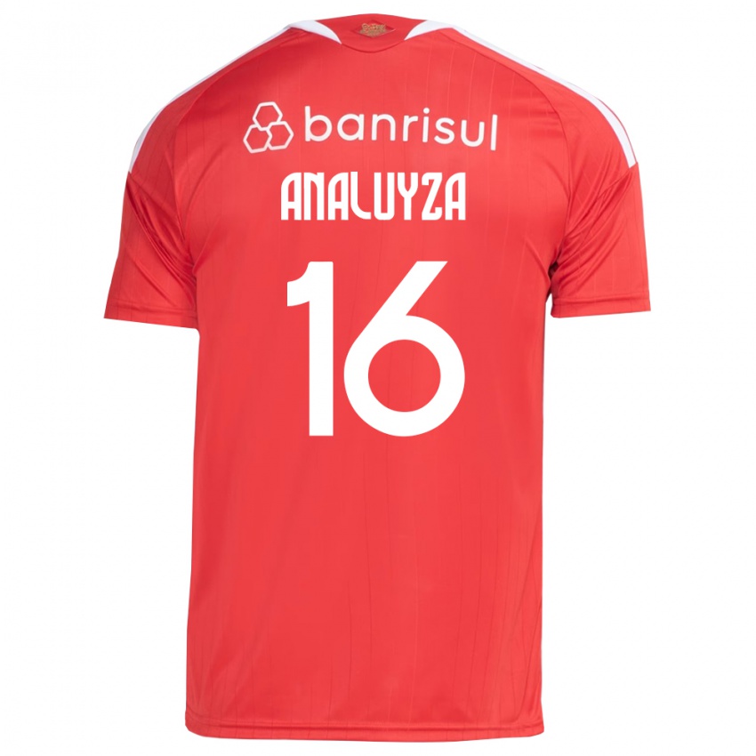 גברים Analuyza #16 אדום לבן ג'רזי ביתית 2026/27 חולצה קצרה