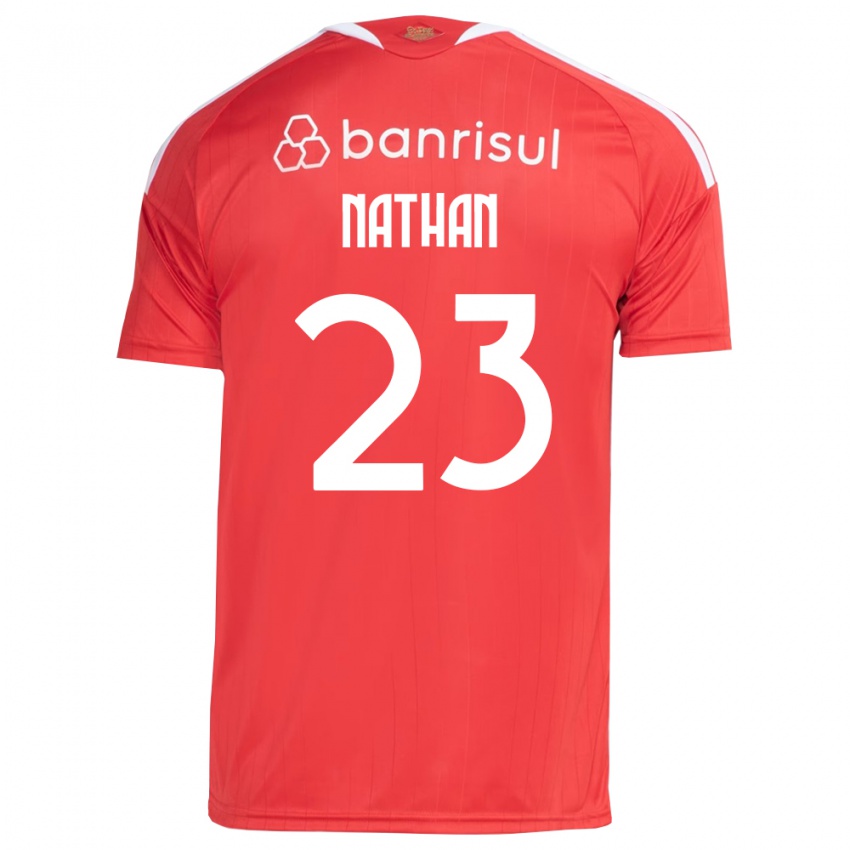 גברים Nathan #23 אדום לבן ג'רזי ביתית 2026/27 חולצה קצרה