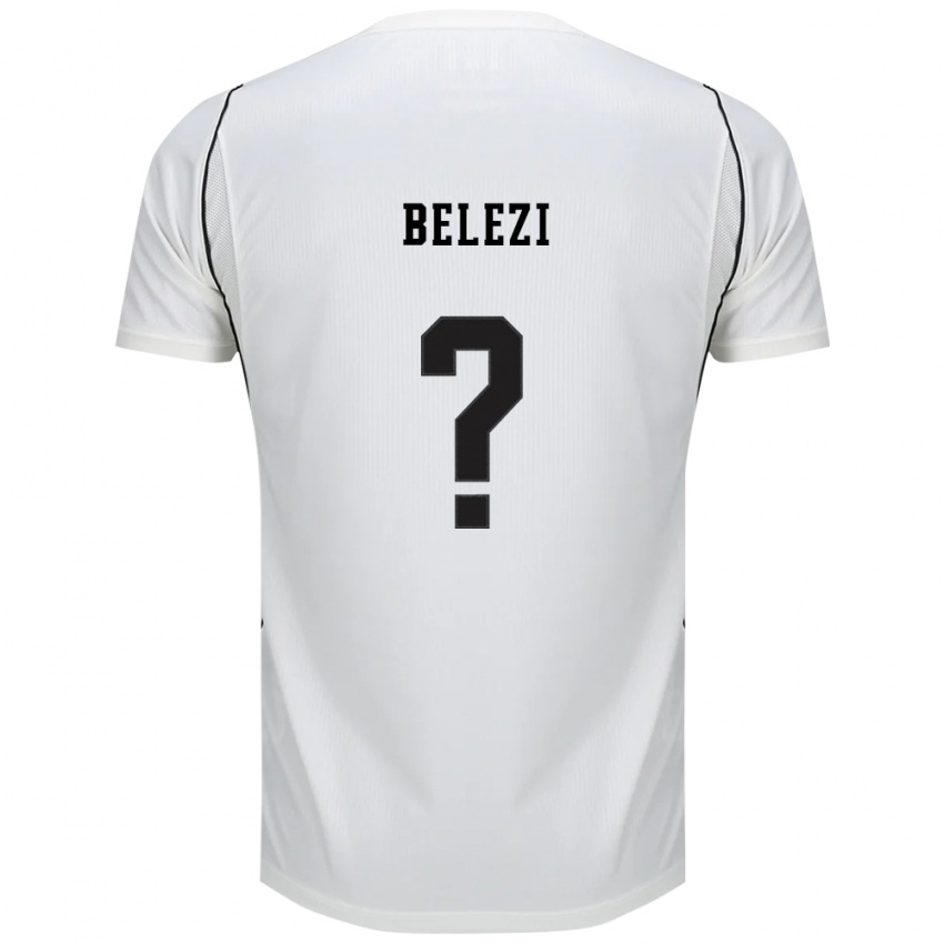גברים Lucas Belezi #0 לבן שחור אדום ג'רזי ביתית 2026/27 חולצה קצרה