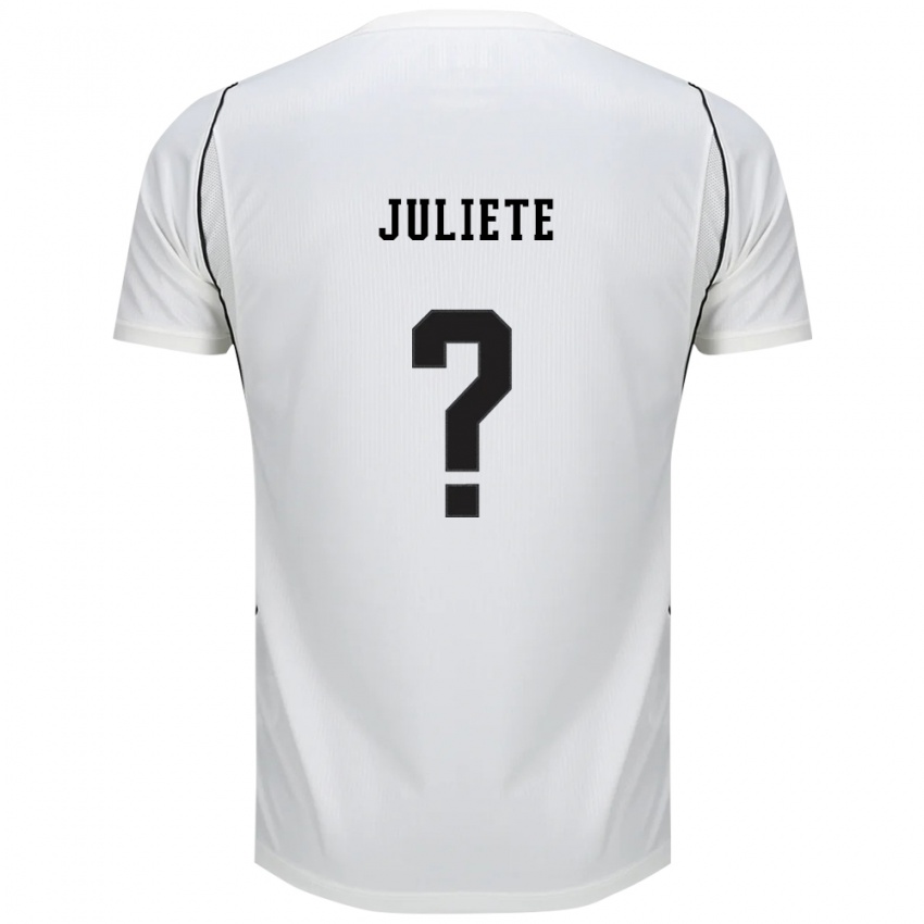 גברים Juliete #0 לבן שחור אדום ג'רזי ביתית 2026/27 חולצה קצרה