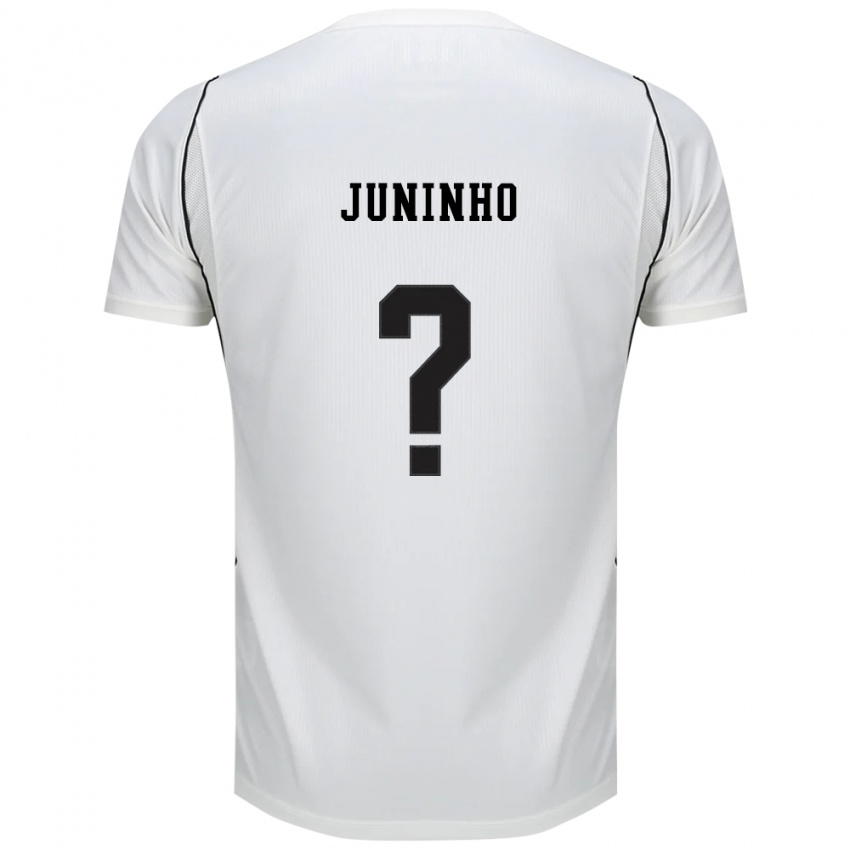 גברים Silva Junior #0 לבן שחור אדום ג'רזי ביתית 2026/27 חולצה קצרה