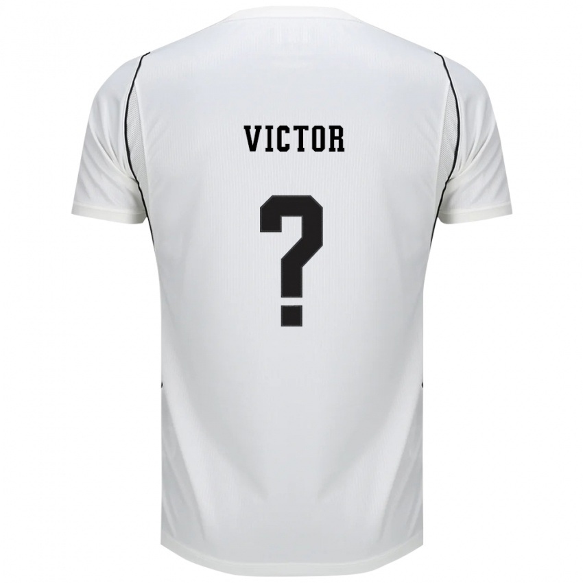 גברים Ruan Victor #0 לבן שחור אדום ג'רזי ביתית 2026/27 חולצה קצרה