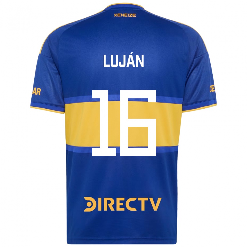 גברים Ramiro Luján #16 כחול מלכותי צהוב ג'רזי ביתית 2026/27 חולצה קצרה